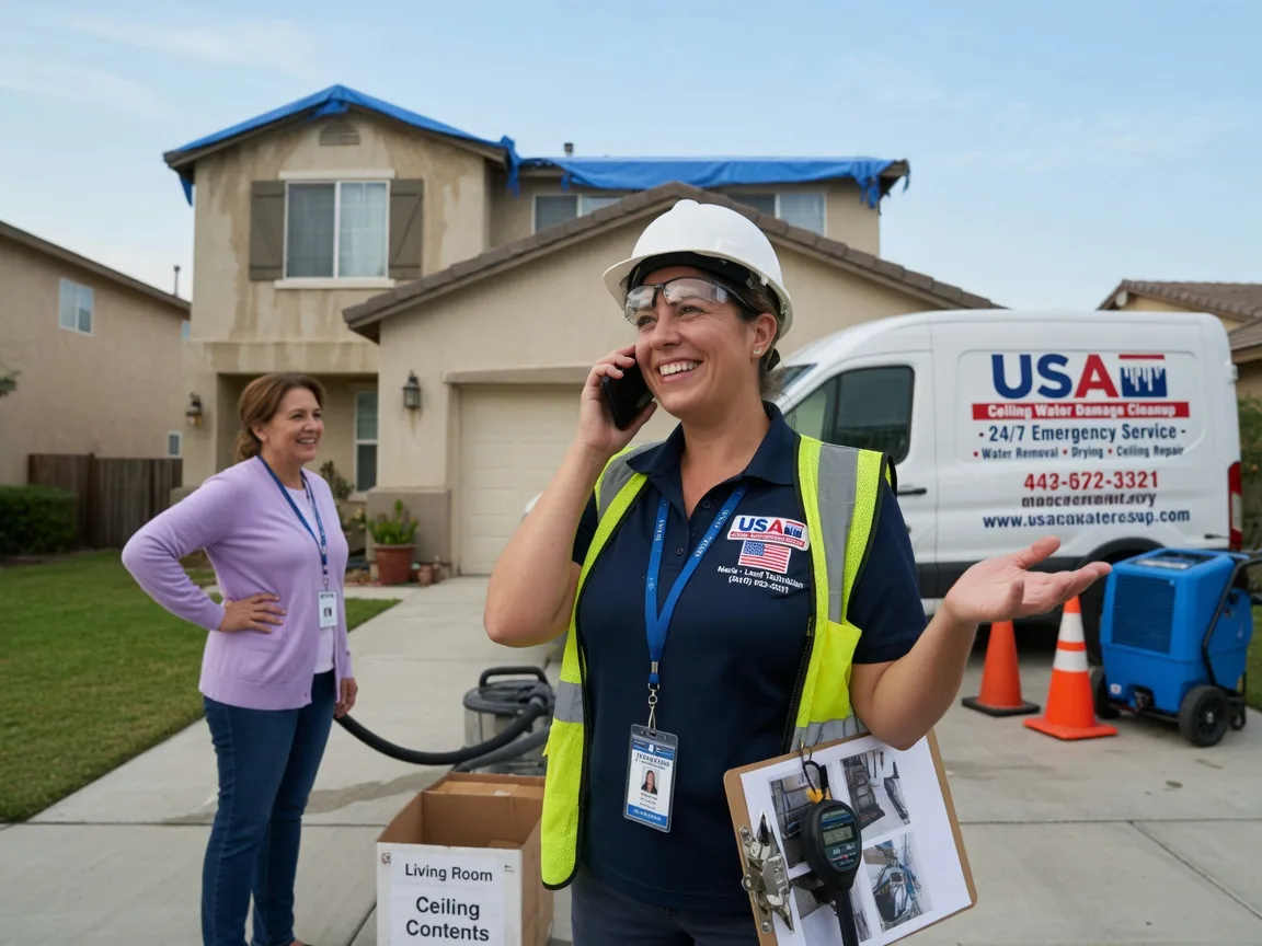 Ceiling Water Damage Restoration Onaka, SD FAQs